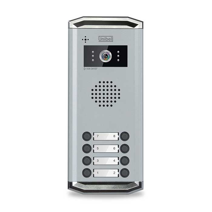 پنل آیفون تصویری یونیبل 8 واحدی ساده - تصویر 2