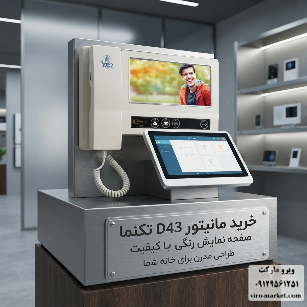 سفارش مانیتور D43 | انتخابی هوشمند برای نمایش حرفه‌ای | ویرومارکت
