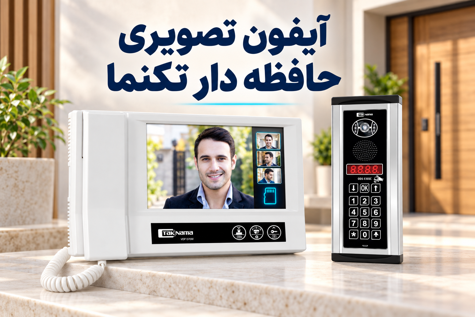 آیفون تصویری حافظه دار تکنما | خرید آیفون تصویری | ویرومارکت